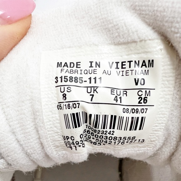 NIKE AIR FLIGHT DIME DROPPER WOMEN'S ATHLETIC SHOE WHITE SIZE 8 - Picture 5 of 6